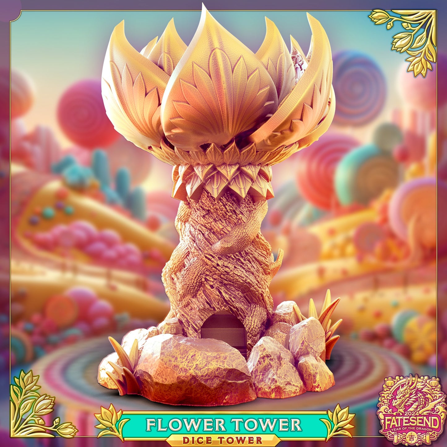 Flower - Dice Tower