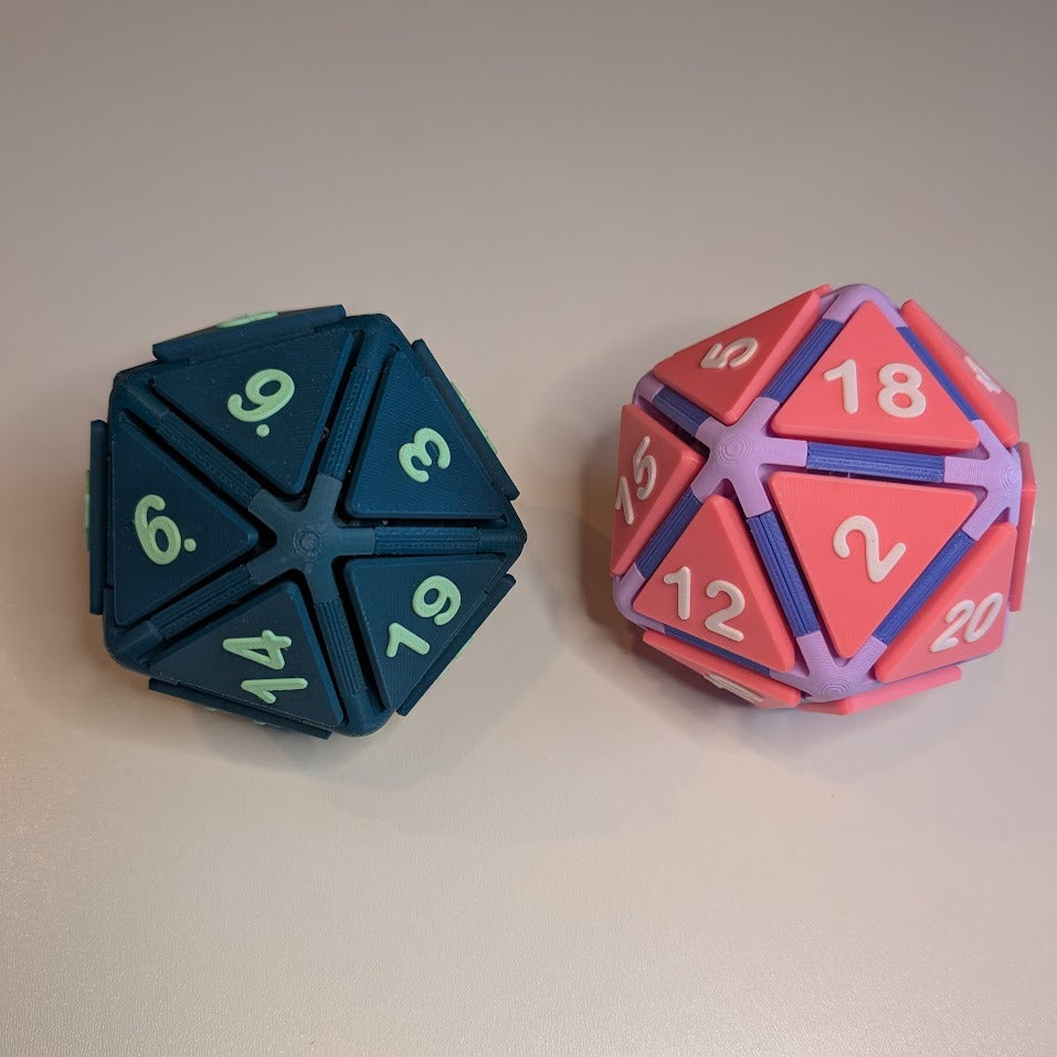 Clicky Twenty – Fidget d20