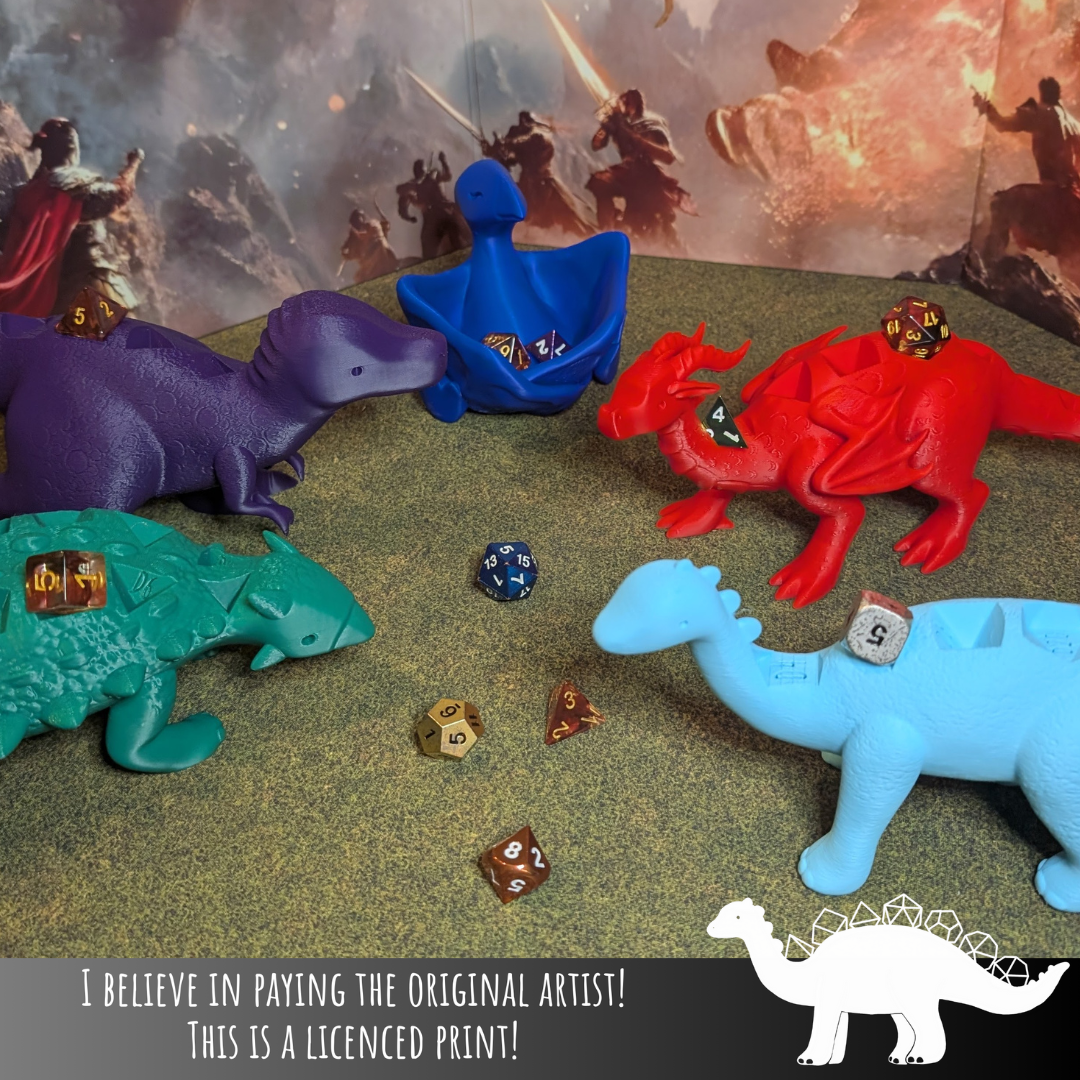 DEEDEE the D-REX Dice Holder