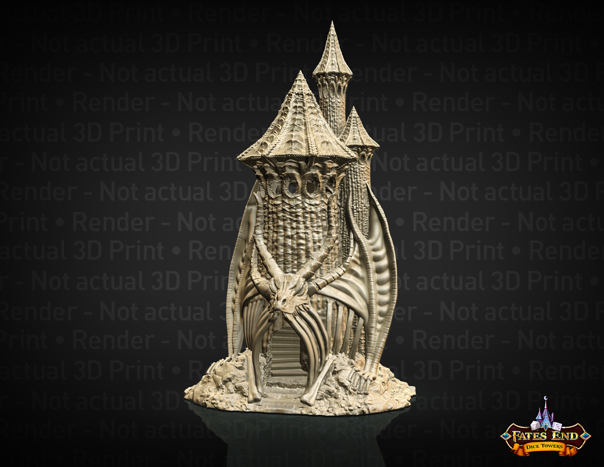 Skeletal Dragon - Dice Tower