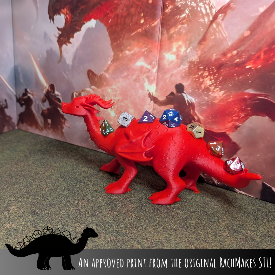 Polly the Polyhedragon Dice Holder