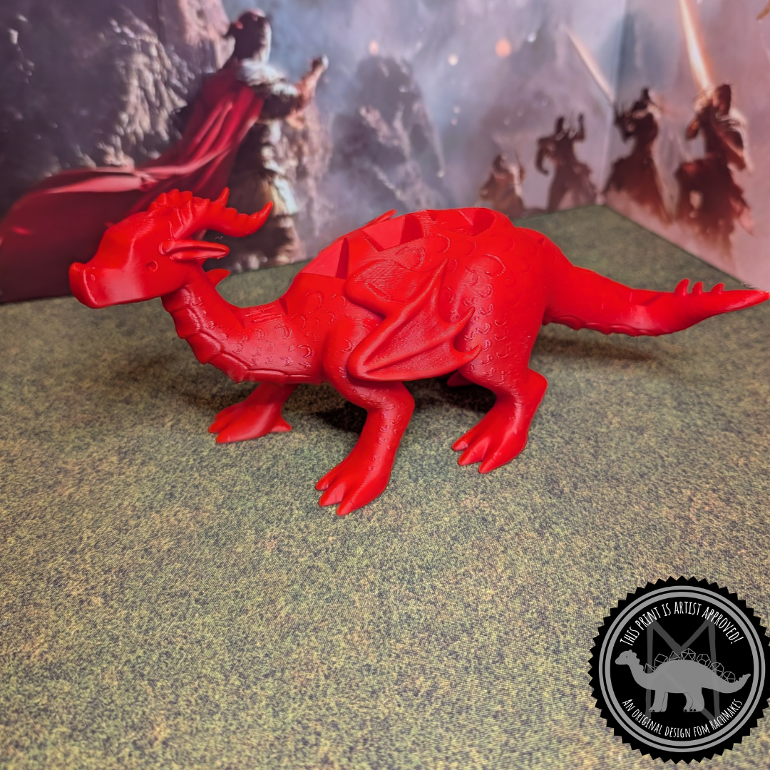 Polly the Polyhedragon Dice Holder