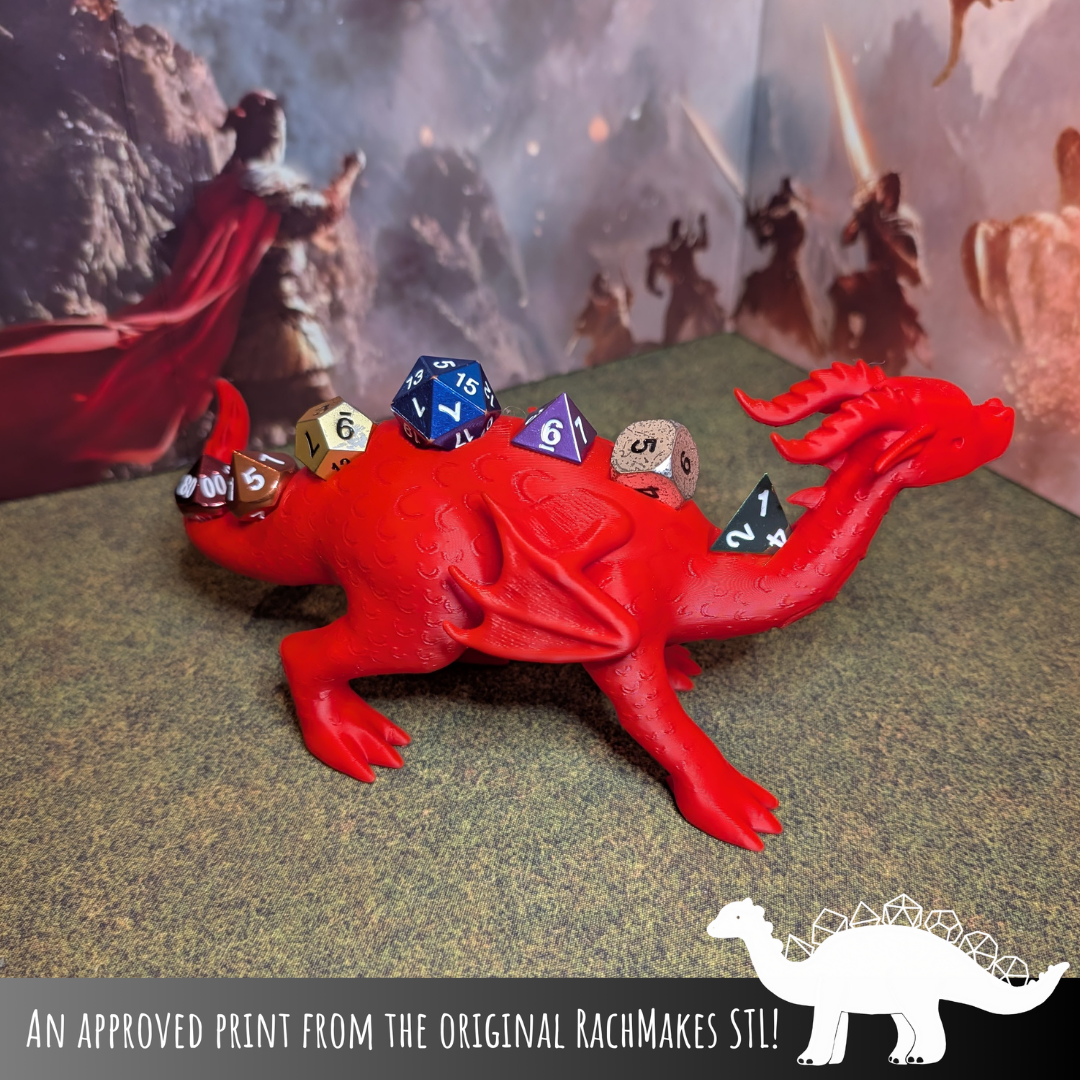Polly the Polyhedragon Dice Holder