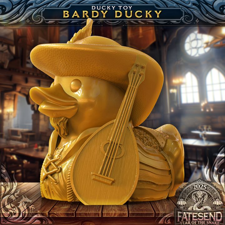 Bardy Ducky – Quacktastic Bard Mini Mascot