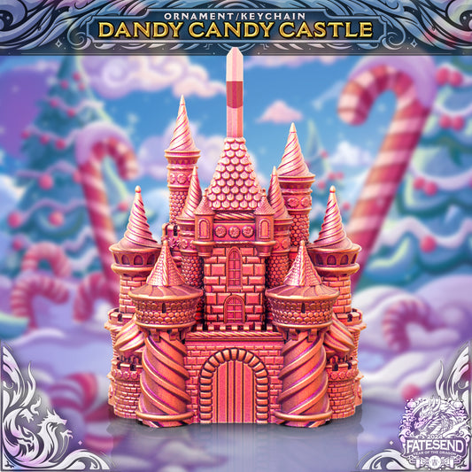 Dandy Candy Castle Ornament