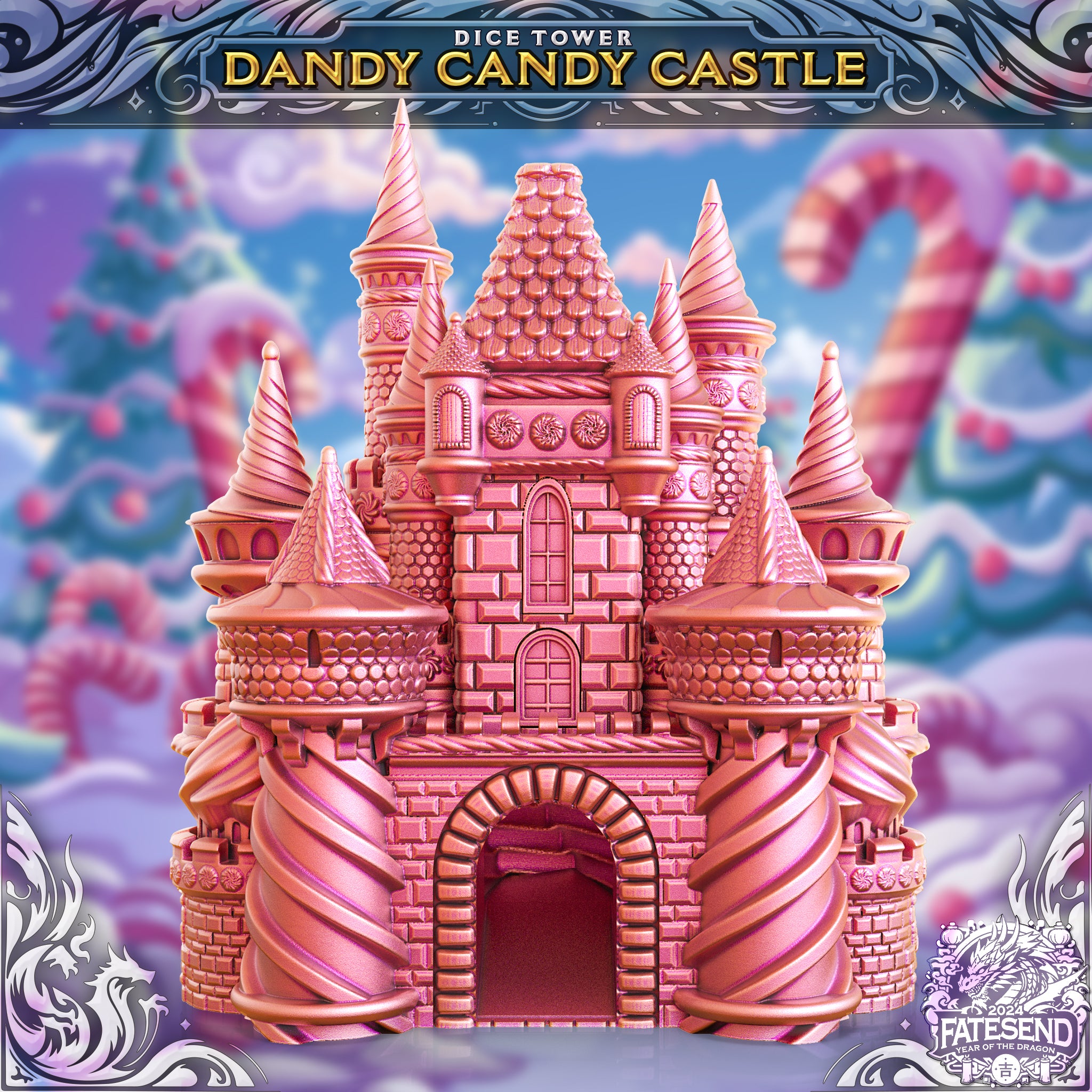 Dandy Candy Castle Dice Tower