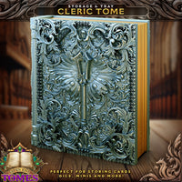 Cleric Tome Modular Dice Case | Tray, Tower or Storage Insert