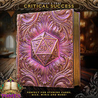 Critical Success Tome Modular Dice Case | Tray, Tower or Storage Insert