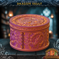 Dragon Vault – Ornate Dice & Miniature Storage