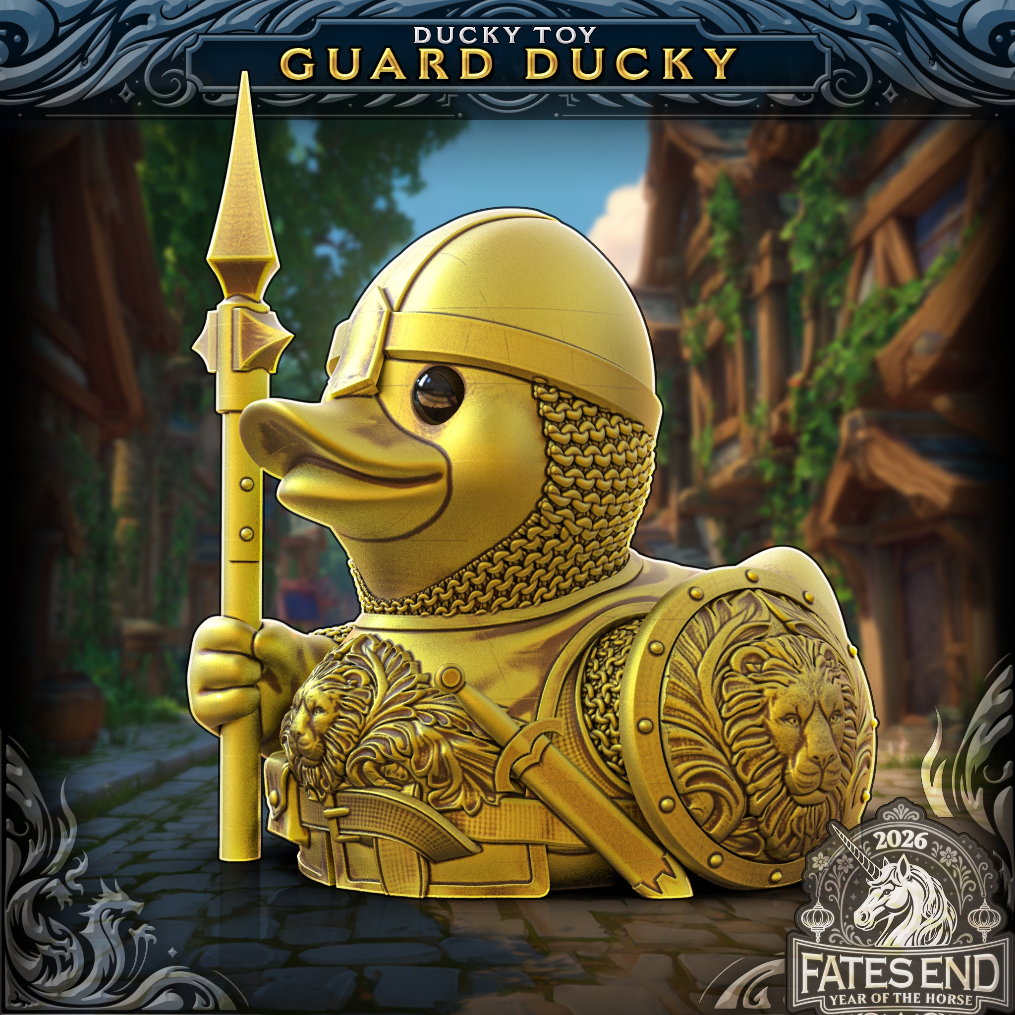 Guard Ducky – Vigilant Guard Mini Mascot