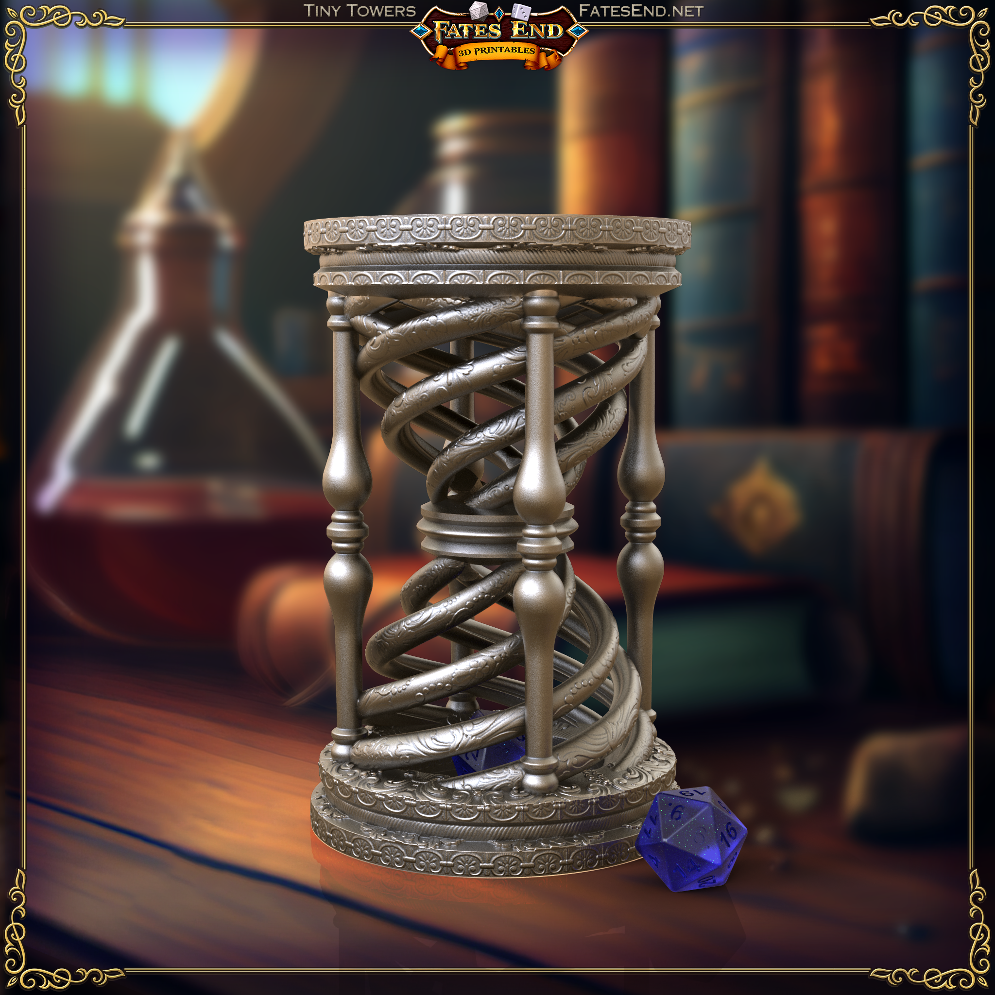 Hourglass - Dice Tower