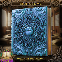 Monk Tome Modular Dice Case | Tray, Tower or Storage Insert