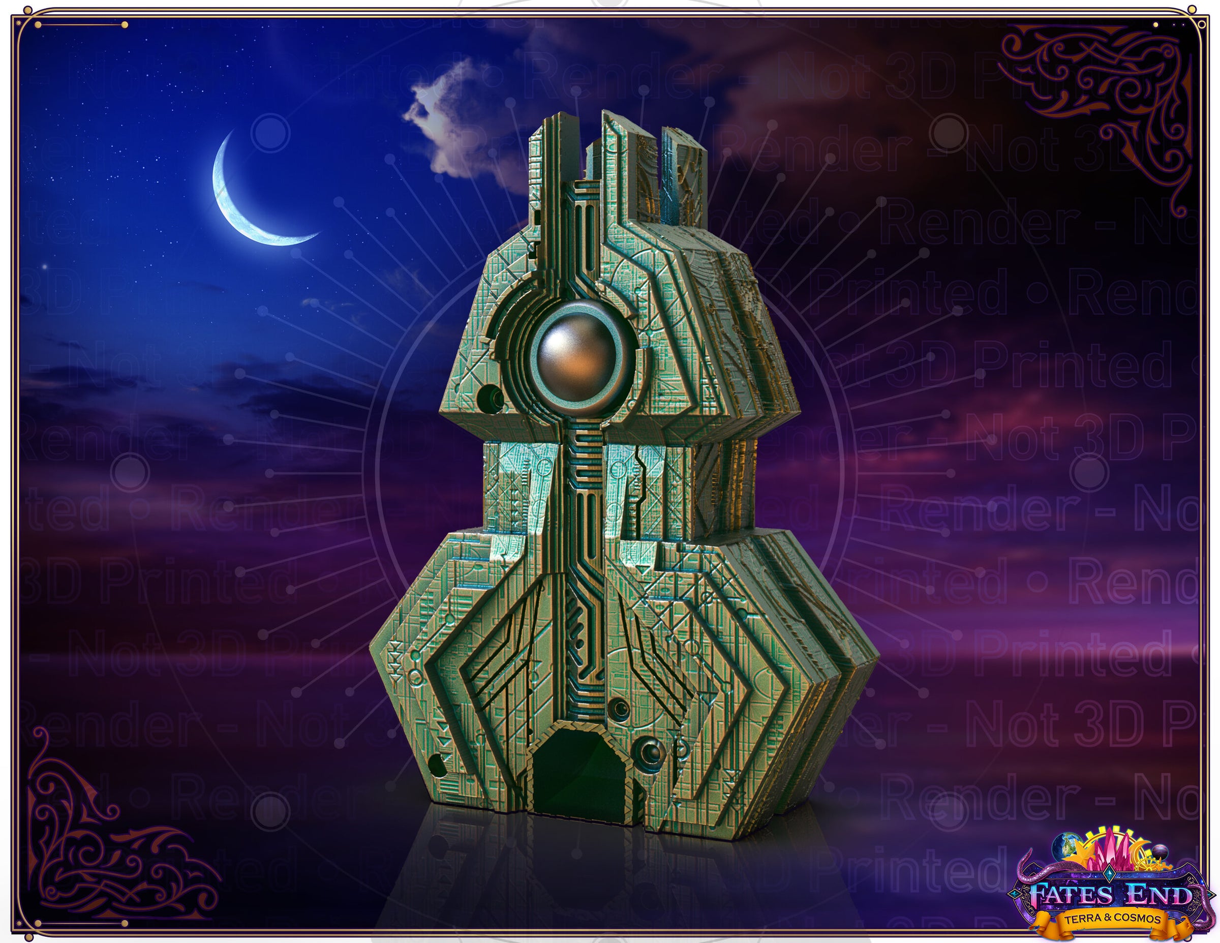 Alien Obelisk - Dice Tower