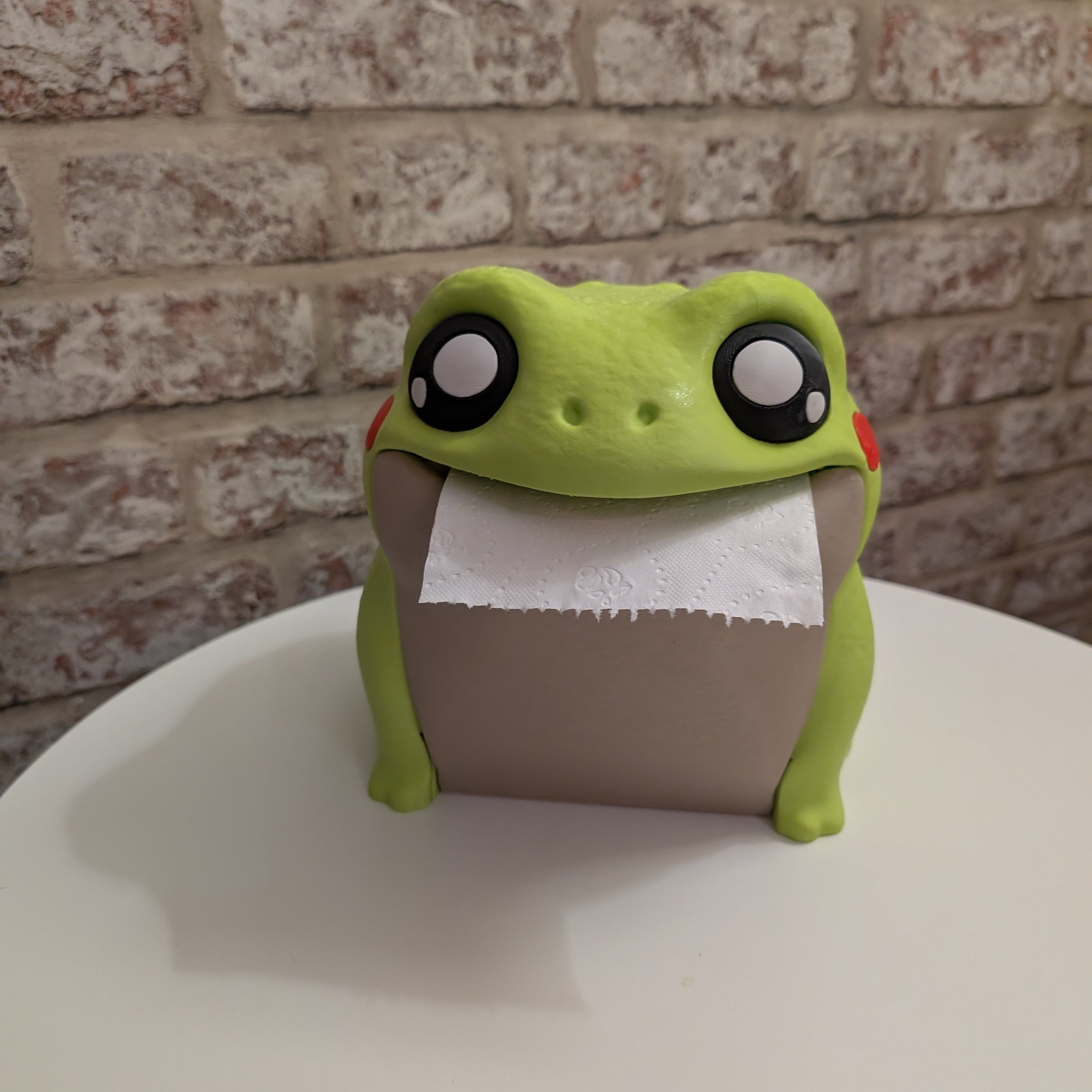 Frodrick the Frog Toilet Paper Dispenser