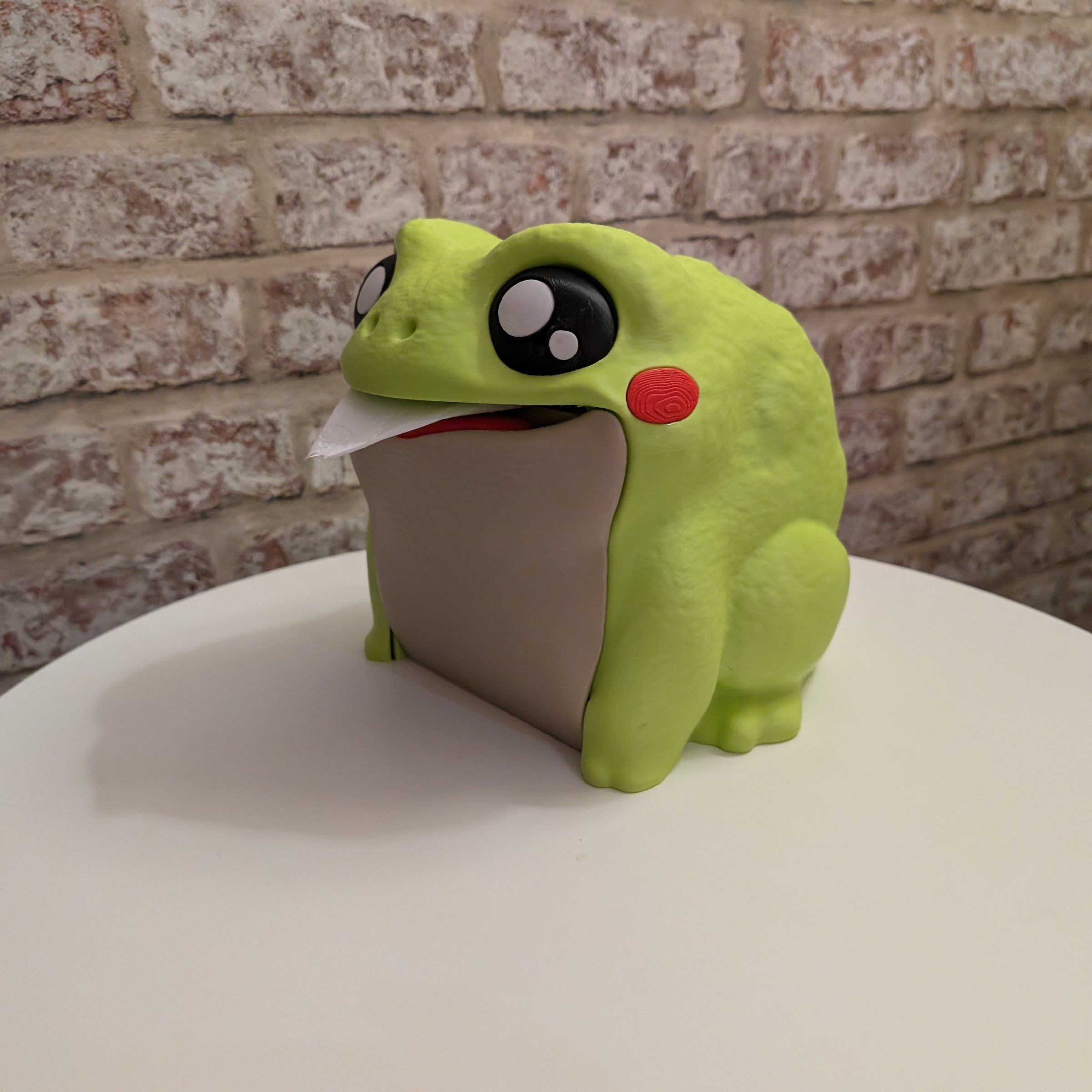 Frodrick the Frog Toilet Paper Dispenser