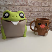 Frodrick the Frog Toilet Paper Dispenser