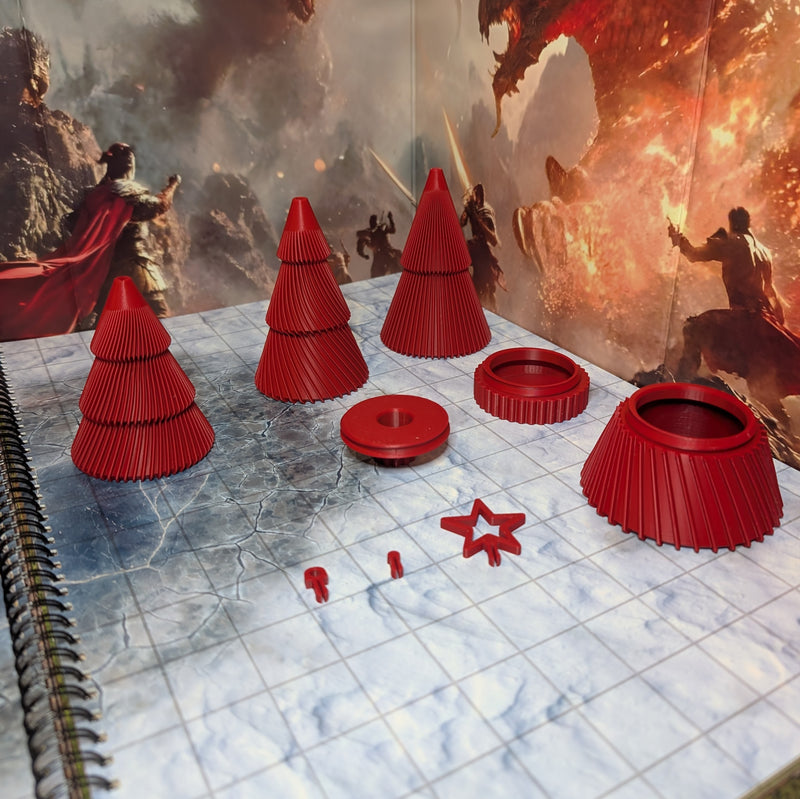 Twist-Lock Christmas Tree with Storage