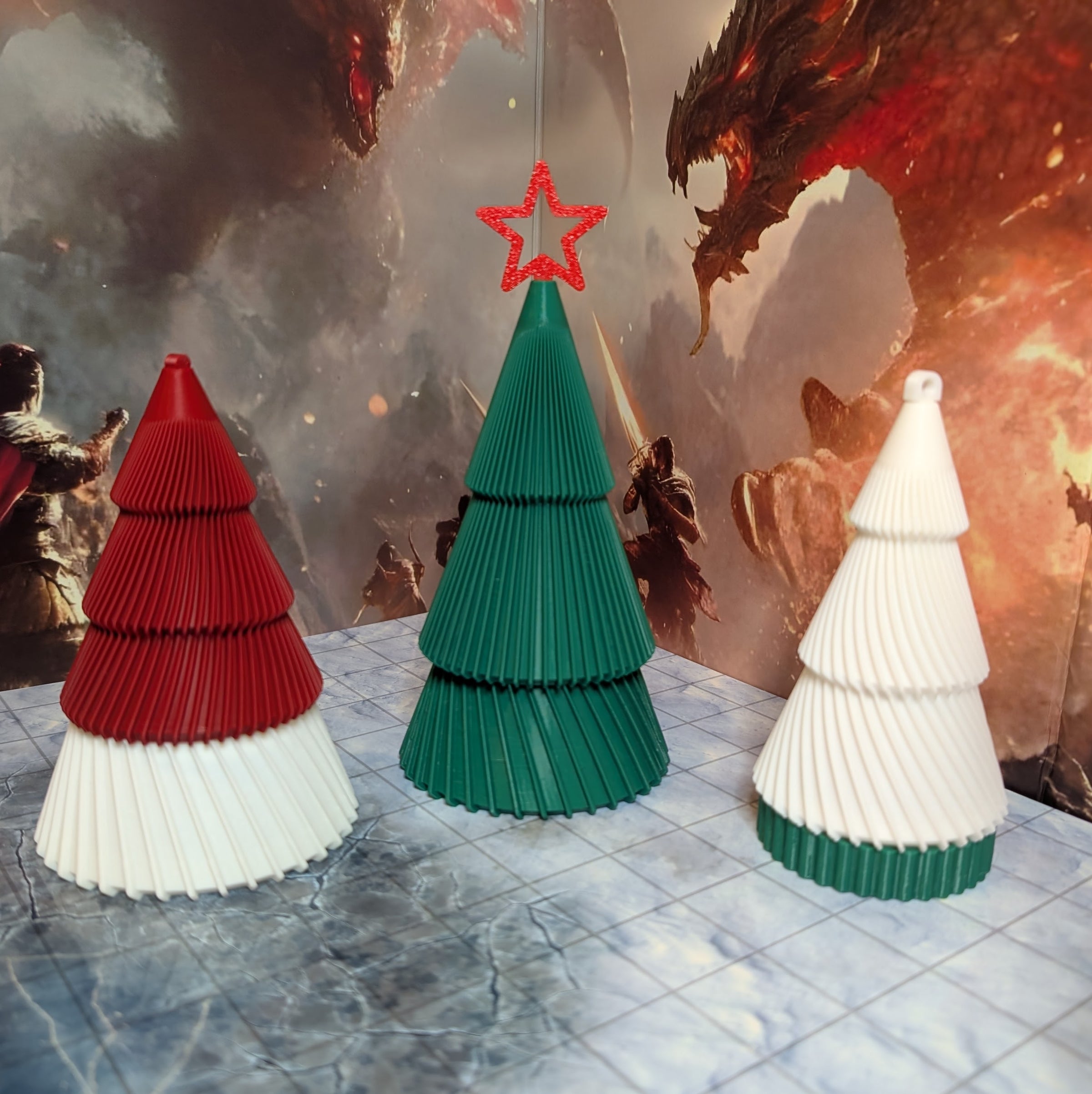 Twist-Lock Christmas Tree with Storage