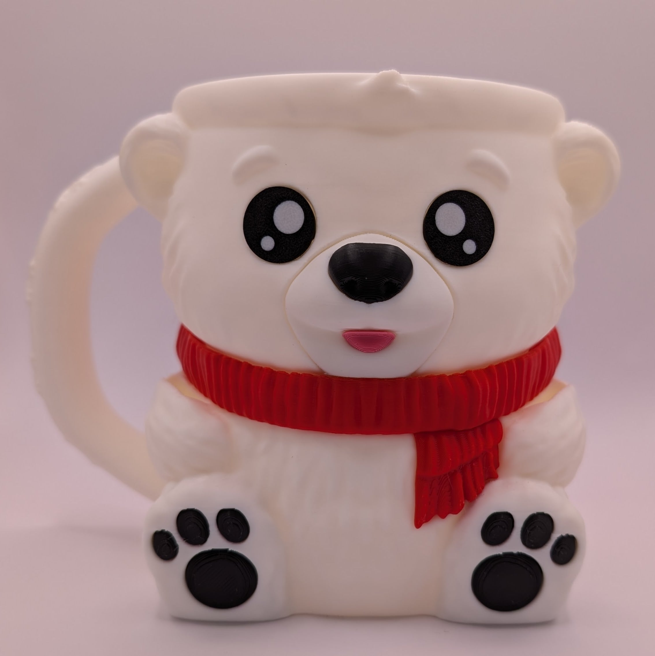 Pawblo, the Icepint Holding Polar Bear