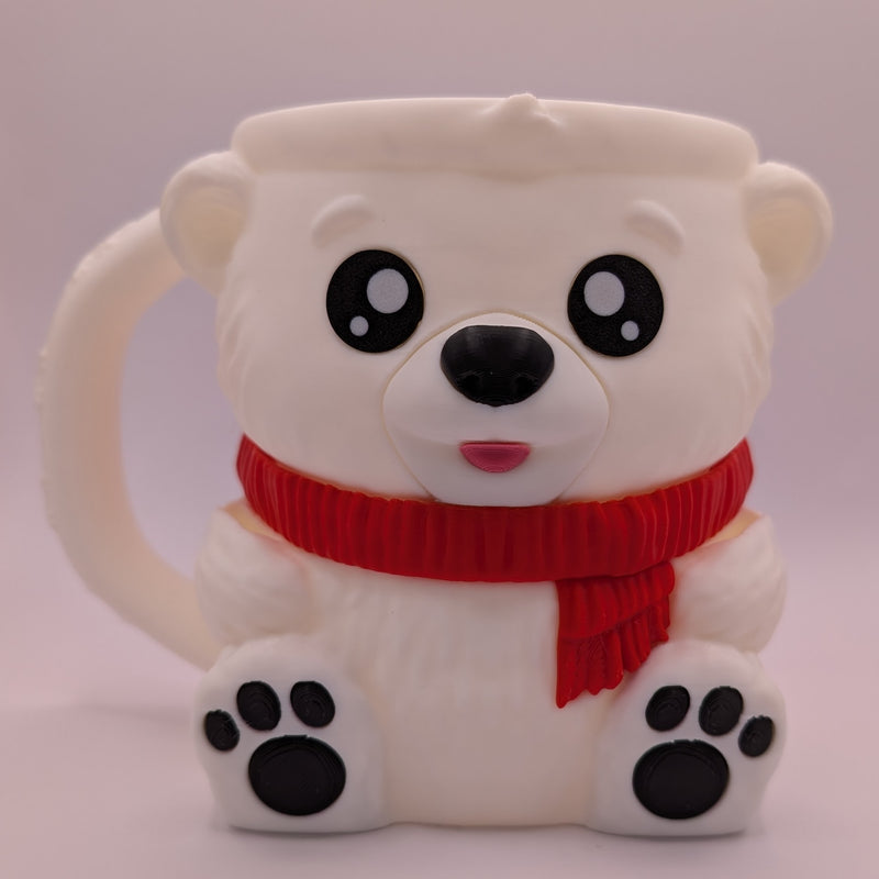 Pawblo, the Icepint Holding Polar Bear