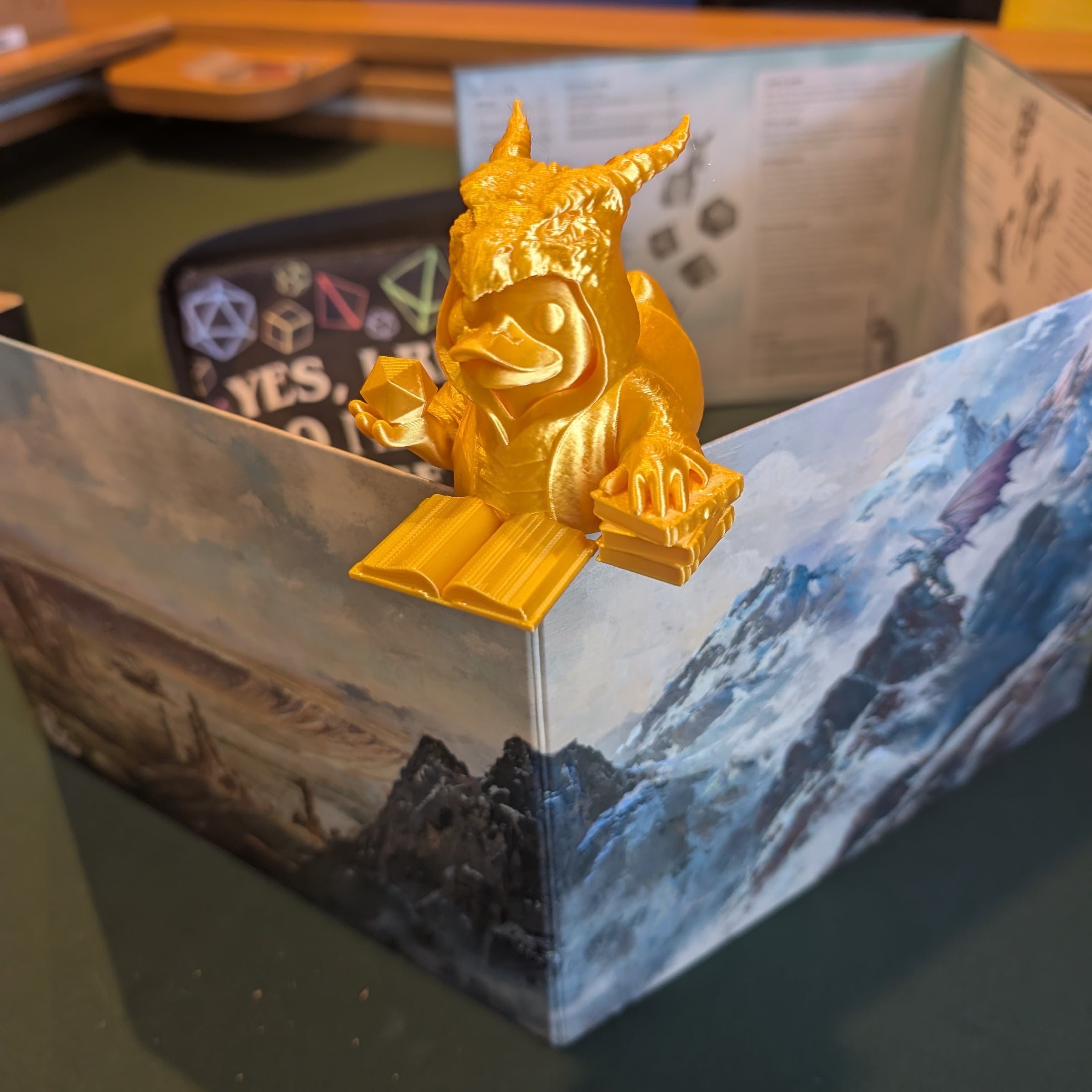 DM Dragon Ducky - Dungeon Master Mini Mascot