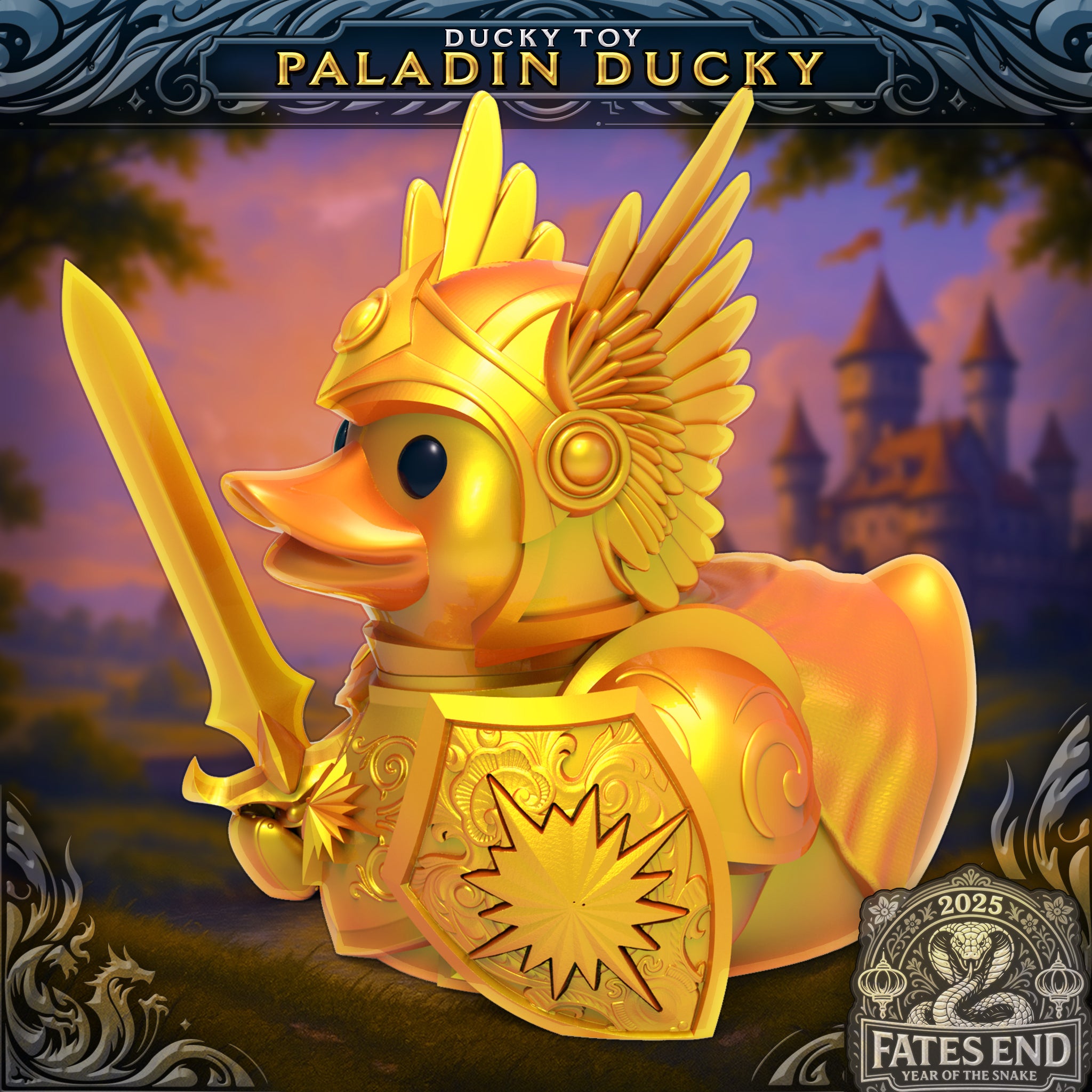 Paladin Ducky – Sir Quacksalot, Oathbound Defender