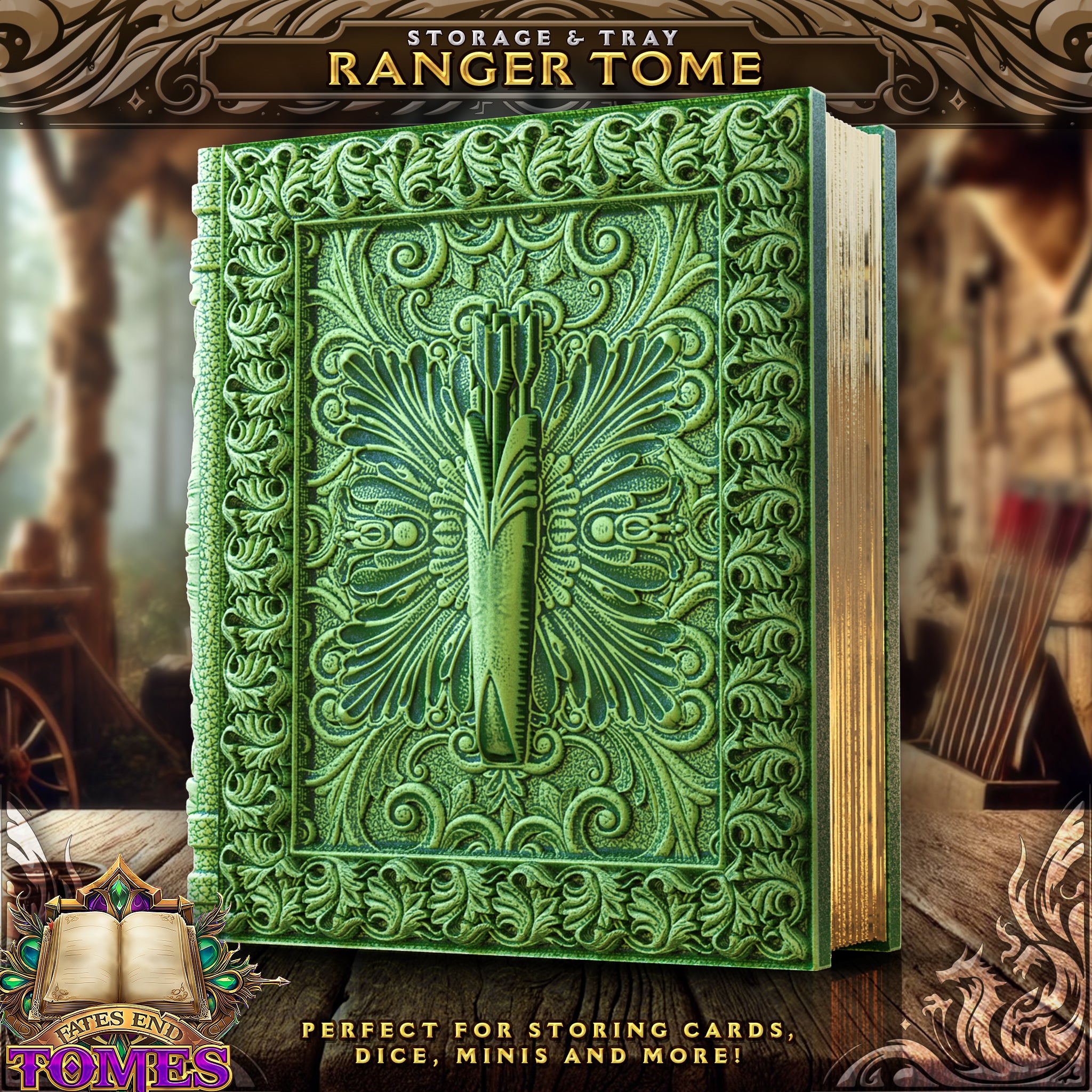 Ranger Tome Modular Dice Case | Tray, Tower or Storage Insert