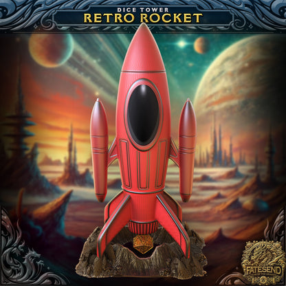 Retro Rocket - Dice Tower