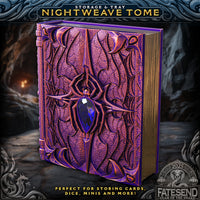 Nightweave Tome Dice Tower & Storage