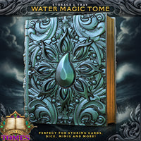 Water Magic Tome Modular Dice Case | Tray, Tower or Storage Insert